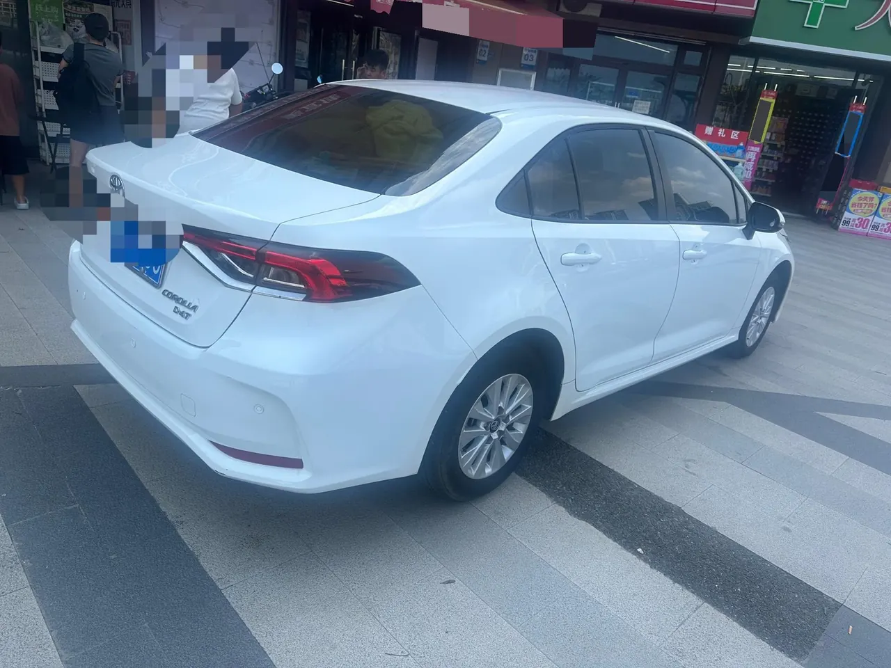 Toyota 2021 corolla 1.2T stepless elite PLUS version of automatic gear 4
