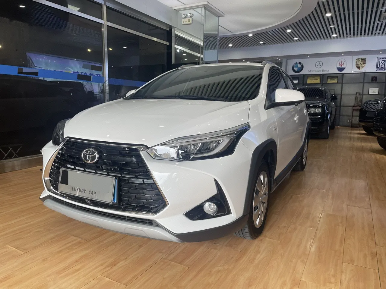 Open image lightbox: Toyota yaris 2022 YARiS L to dazzle 1.5 stepless leading PLUS version of automatic gear