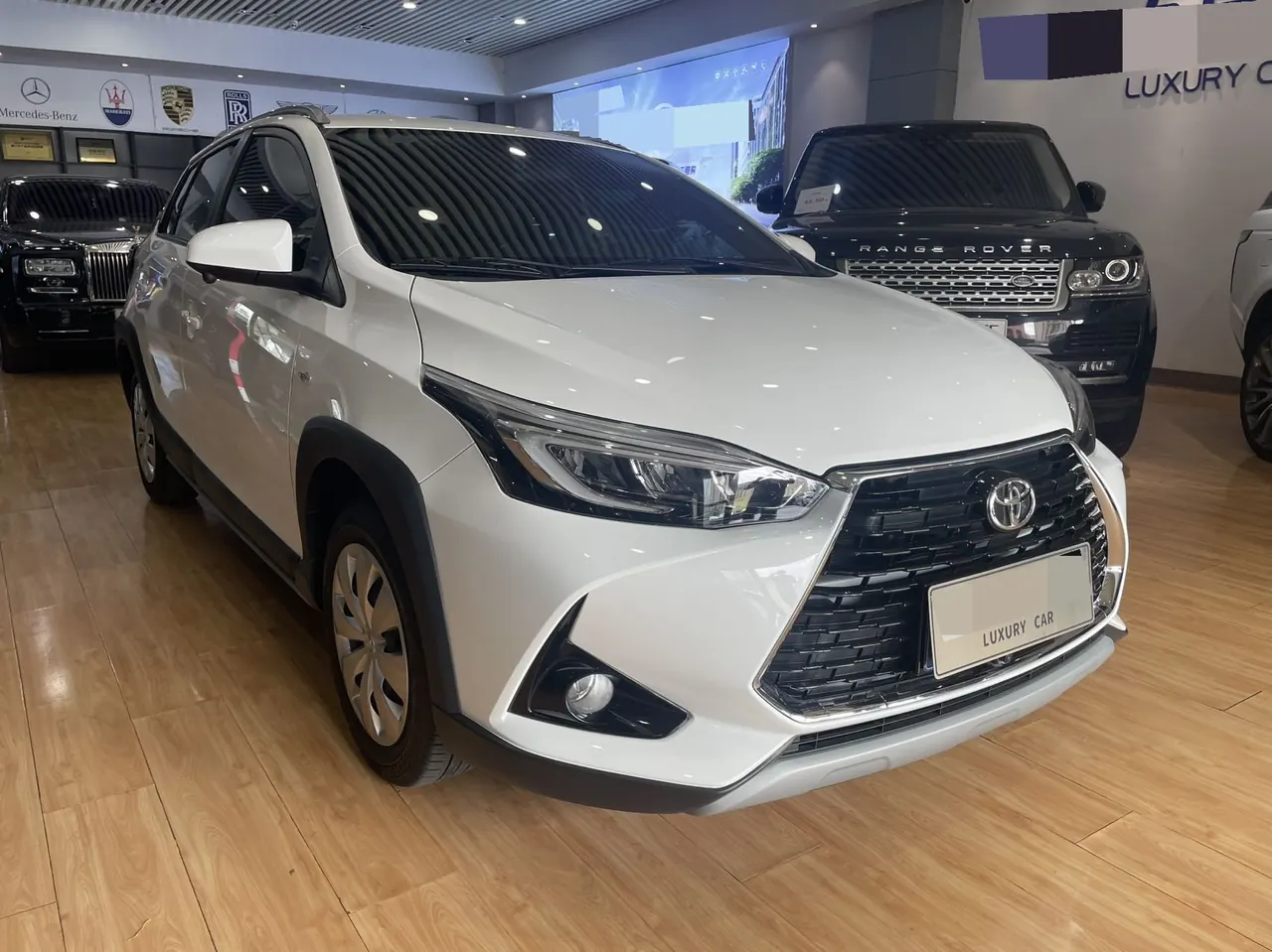 Toyota yaris 2022 YARiS L to dazzle 1.5 stepless leading PLUS version of automatic gear 3