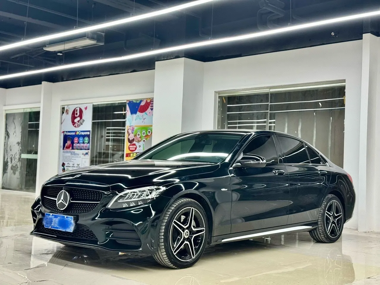 Open image lightbox: Mercedes Benz Class C 2021 C 260 48V 1.5T Star Yao Zhen Tibetan Edition Automatic Gear
