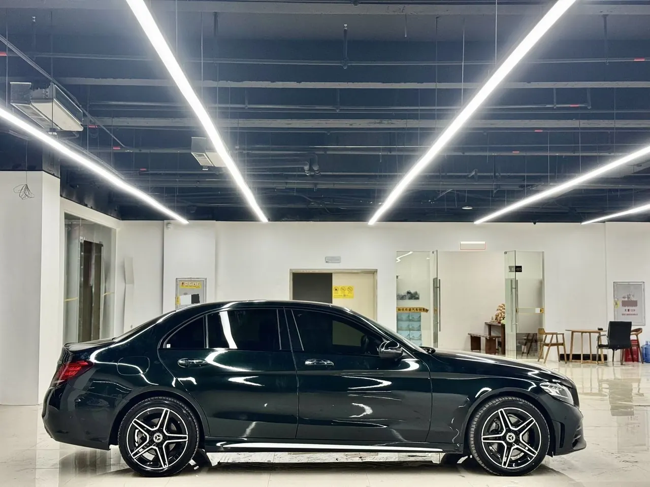 Mercedes Benz Class C 2021 C 260 48V 1.5T Star Yao Zhen Tibetan Edition Automatic Gear 14