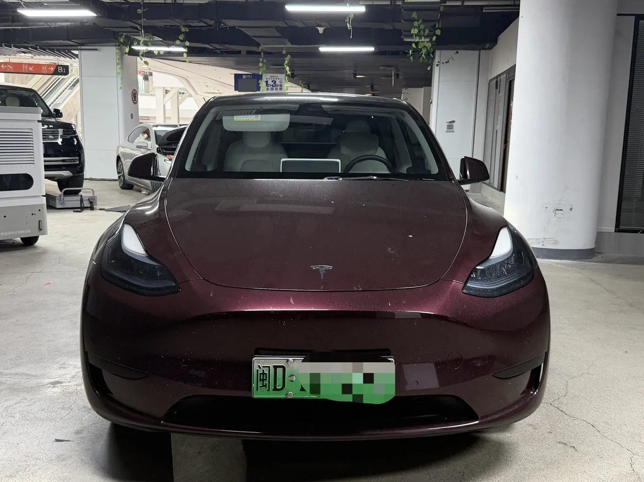 Tesla 2022 Model Y rear-wheel drive version (facelift) automatic gear 2