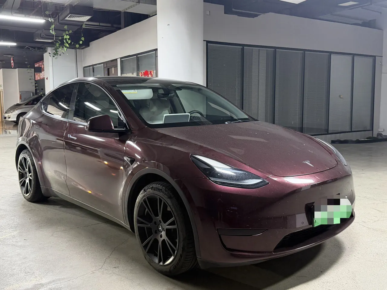 Tesla 2022 Model Y rear-wheel drive version (facelift) automatic gear 3
