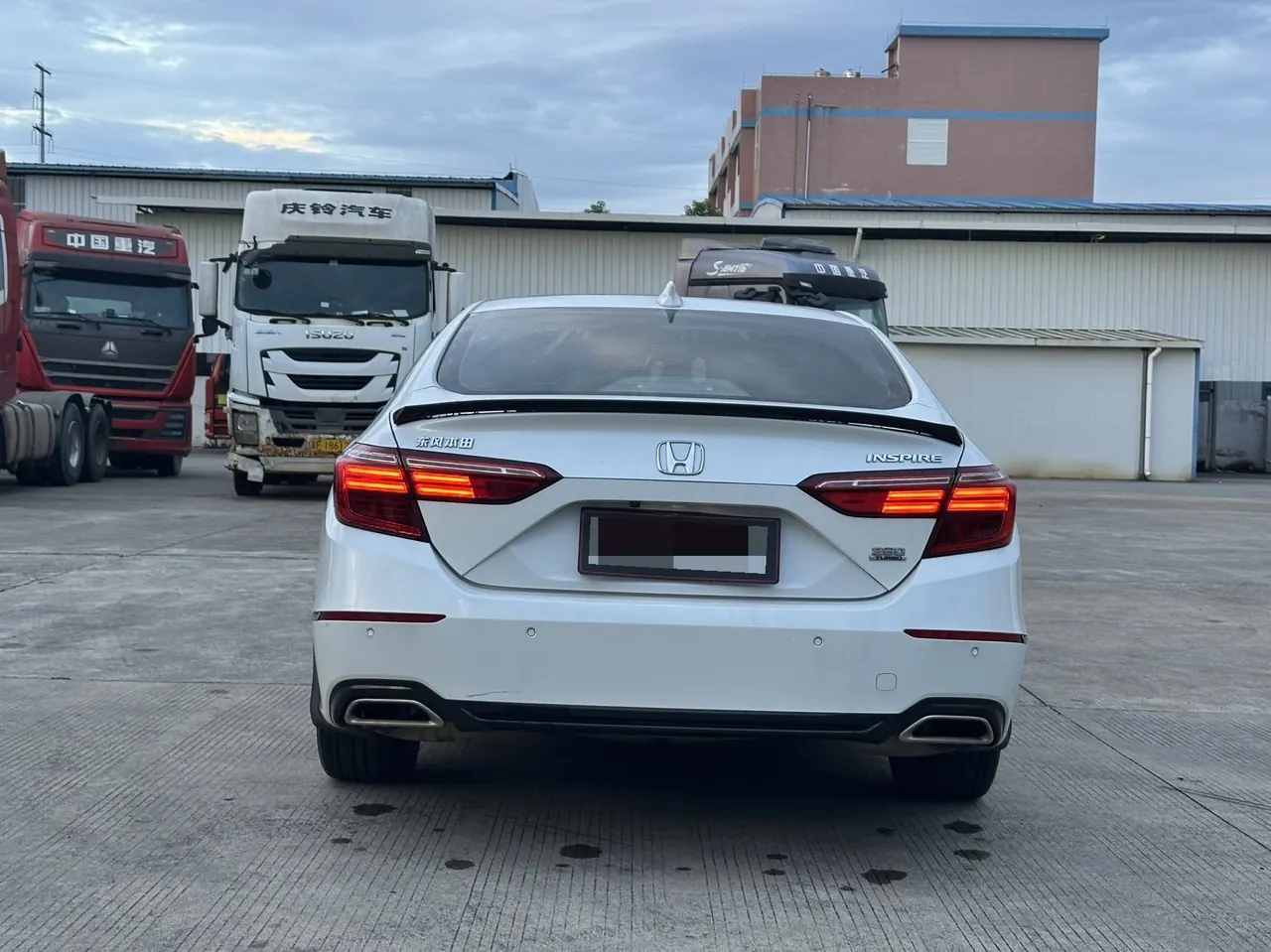 Honda INSPIRE (Yingshi Pai) 2022 INSPIRE 1.5T Stepless 260TURBO Jingyue Edition Automatic Gear 8