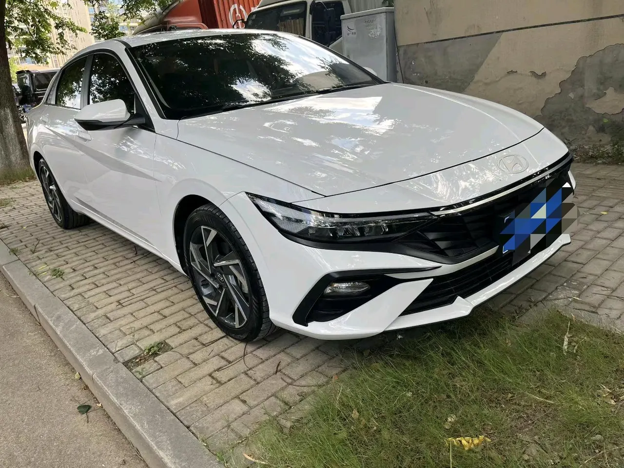 Hyundai 2023 Elantra-sedan 1.5 stepless GLX elite automatic gear 2