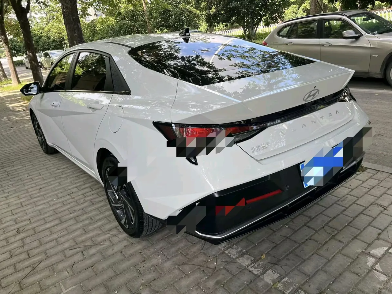 Hyundai 2023 Elantra-sedan 1.5 stepless GLX elite automatic gear 3