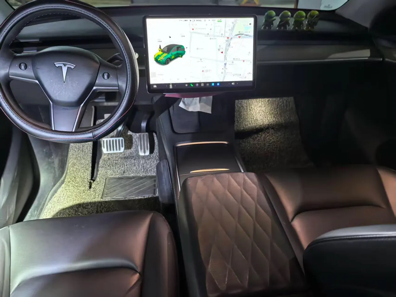 Tesla 2021 Model Y long endurance all-wheel drive version automatic transmission 3