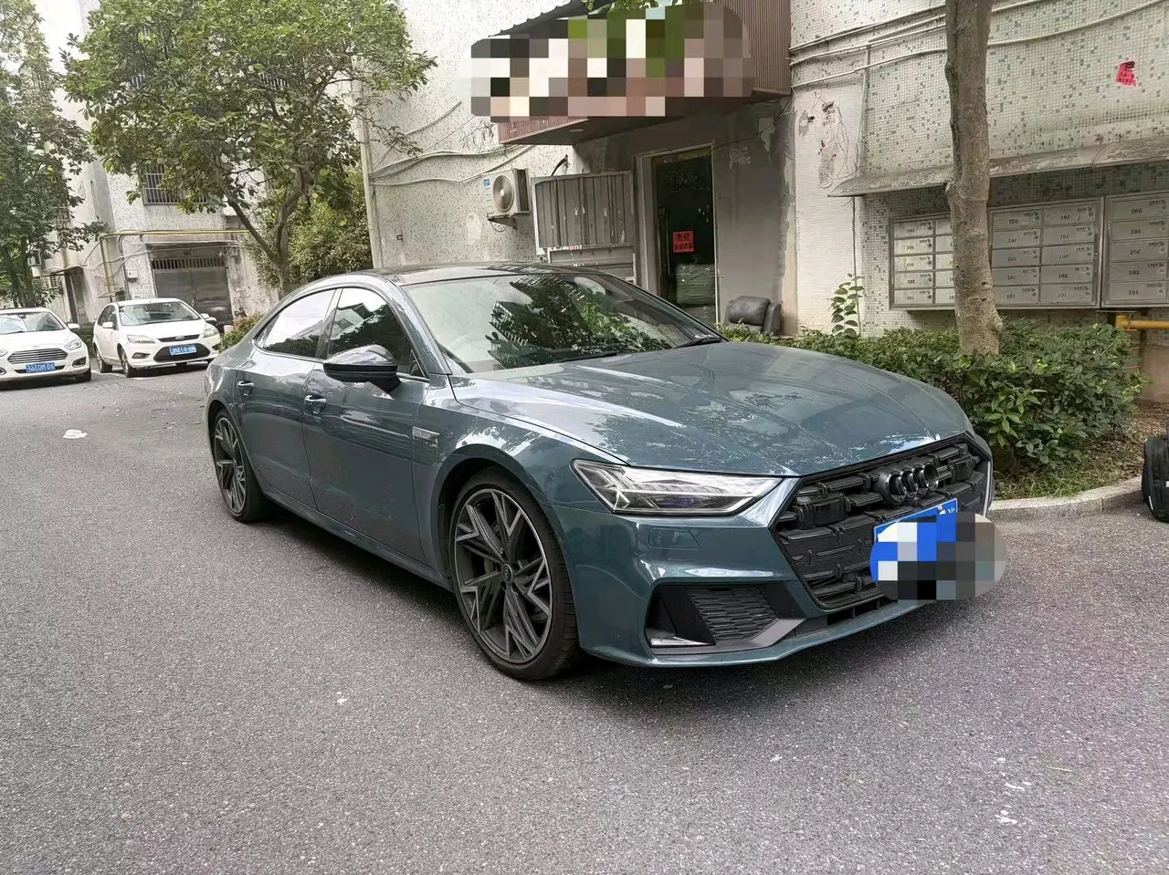 Audi 2022 A7L 48V 3.0TFSI 55TFSI Quattro S-line edition one advance automatic gear 5