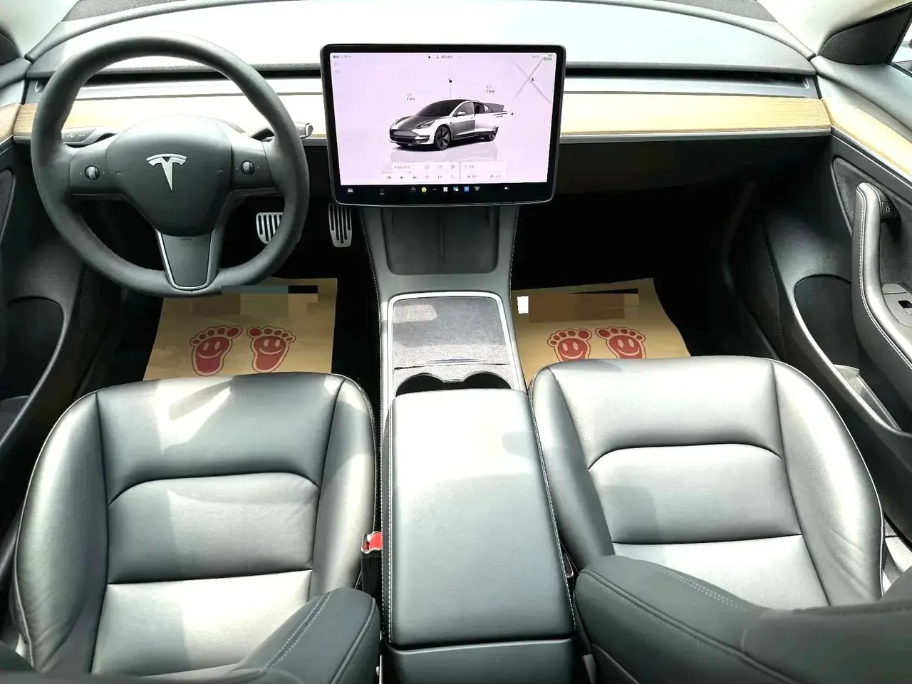 Tesla 2022 Model 3 rear-wheel drive version of automatic transmission 11