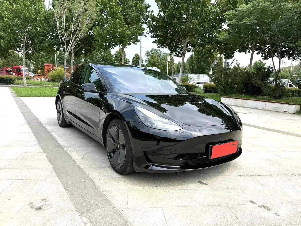 Tesla 2022 Model 3 rear-wheel drive version of automatic transmission 3