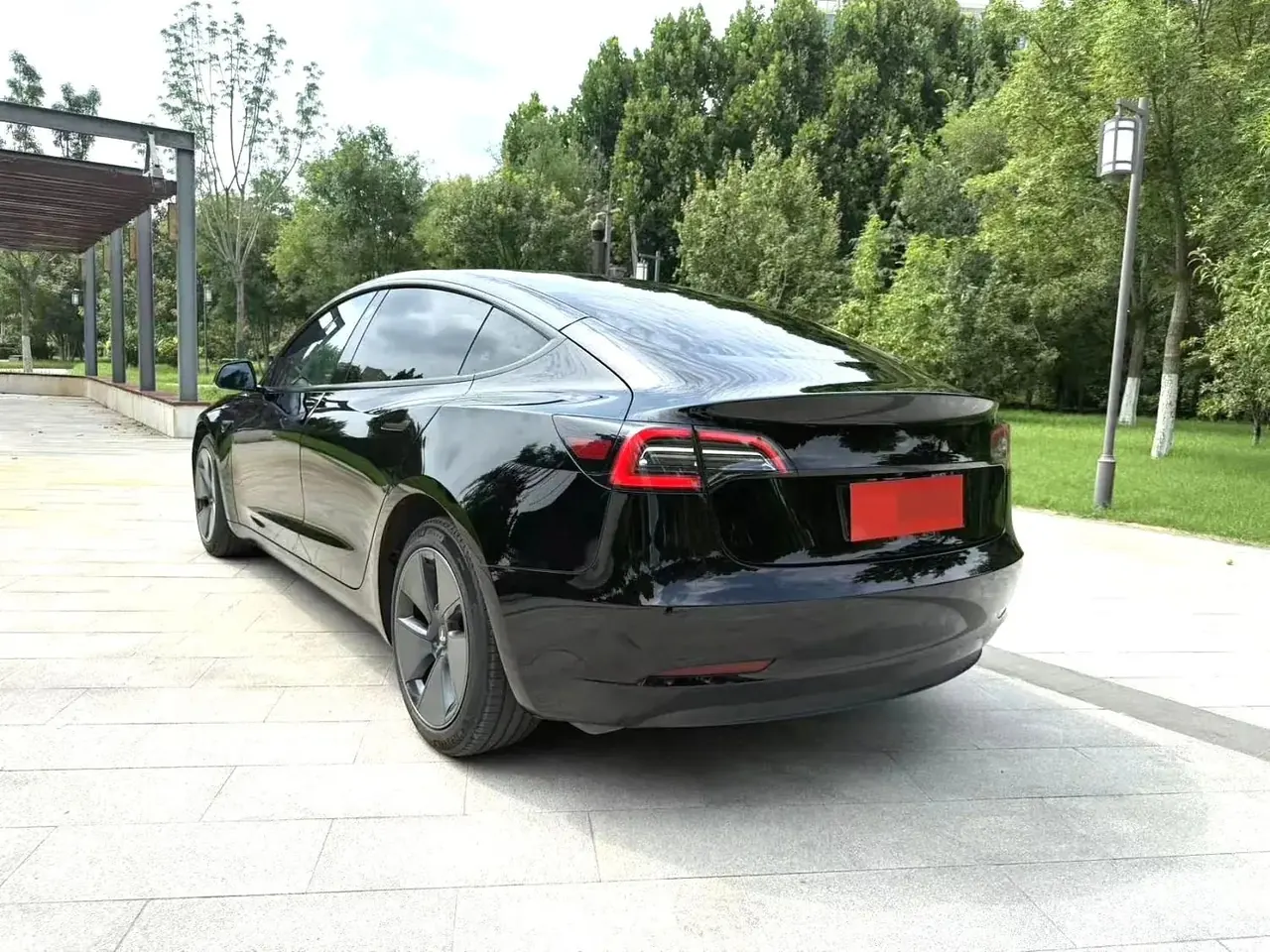 Tesla 2022 Model 3 rear-wheel drive version of automatic transmission 6