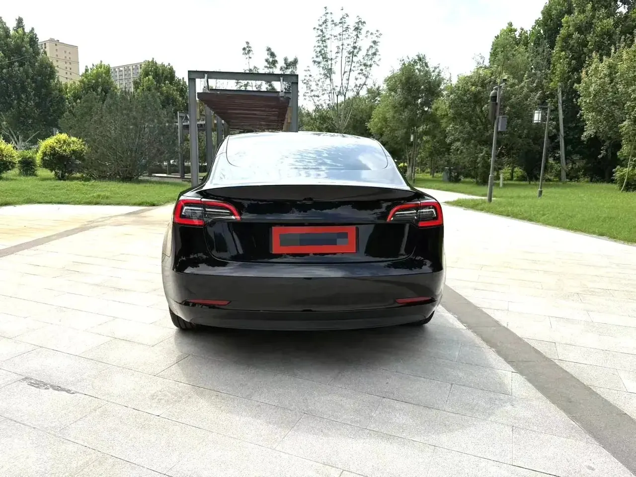 Tesla 2022 Model 3 rear-wheel drive version of automatic transmission 7