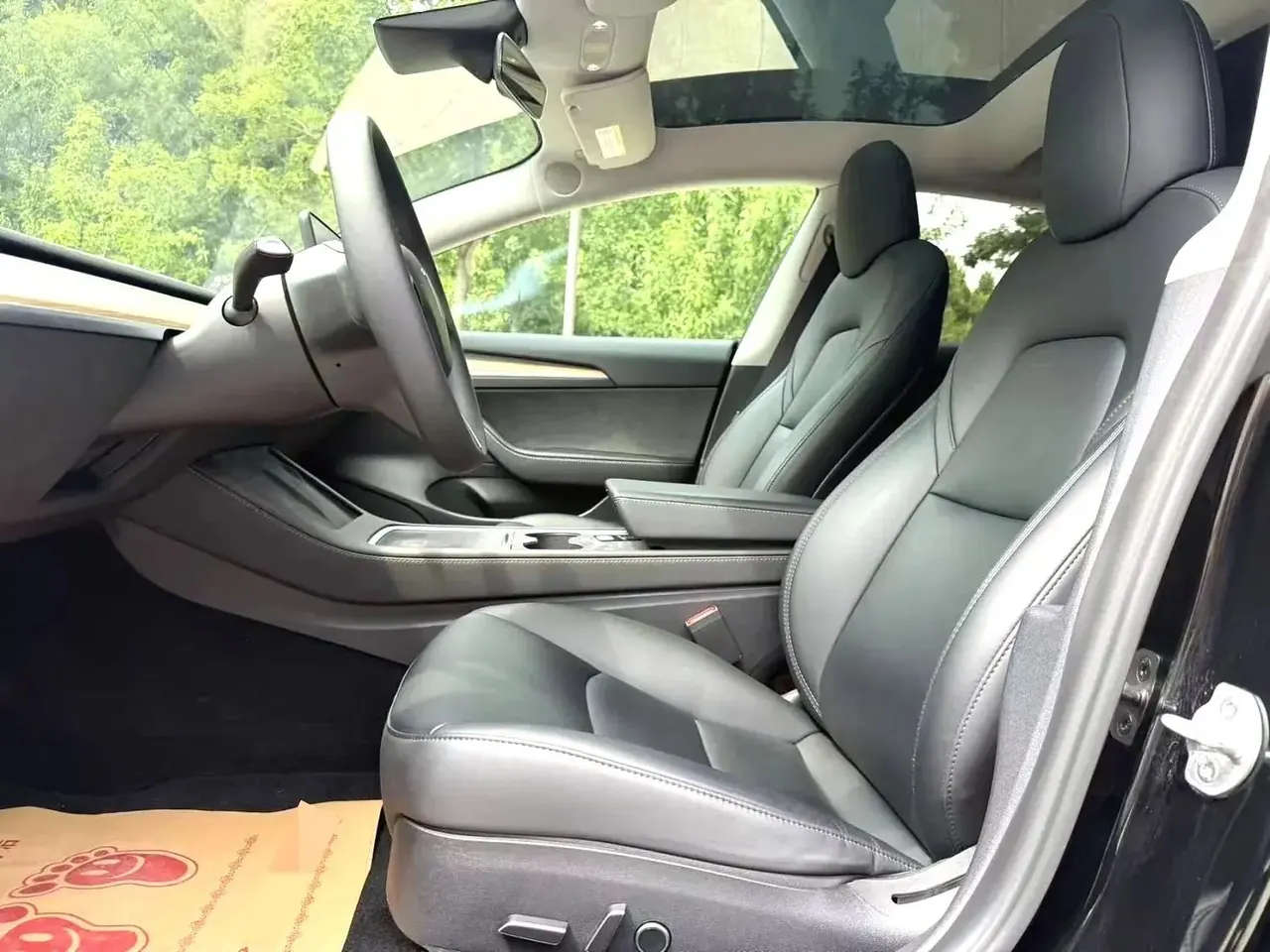 Tesla 2022 Model 3 rear-wheel drive version of automatic transmission 9
