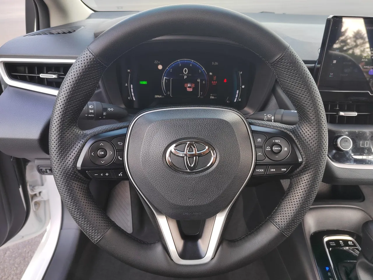 Toyota 2023 Corolla Double Engine 1.8 Stepless Intelligent Electric Hybrid Pioneer Edition Automatic Gear 14
