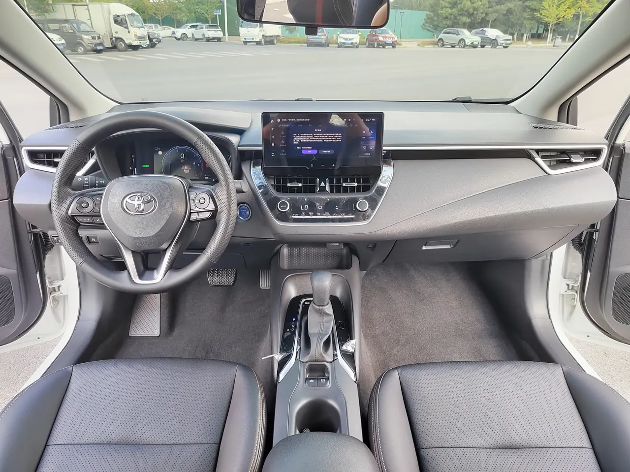 Toyota 2023 Corolla Double Engine 1.8 Stepless Intelligent Electric Hybrid Pioneer Edition Automatic Gear 16