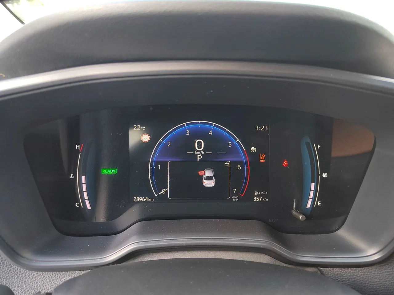 Toyota 2023 Corolla Double Engine 1.8 Stepless Intelligent Electric Hybrid Pioneer Edition Automatic Gear 19