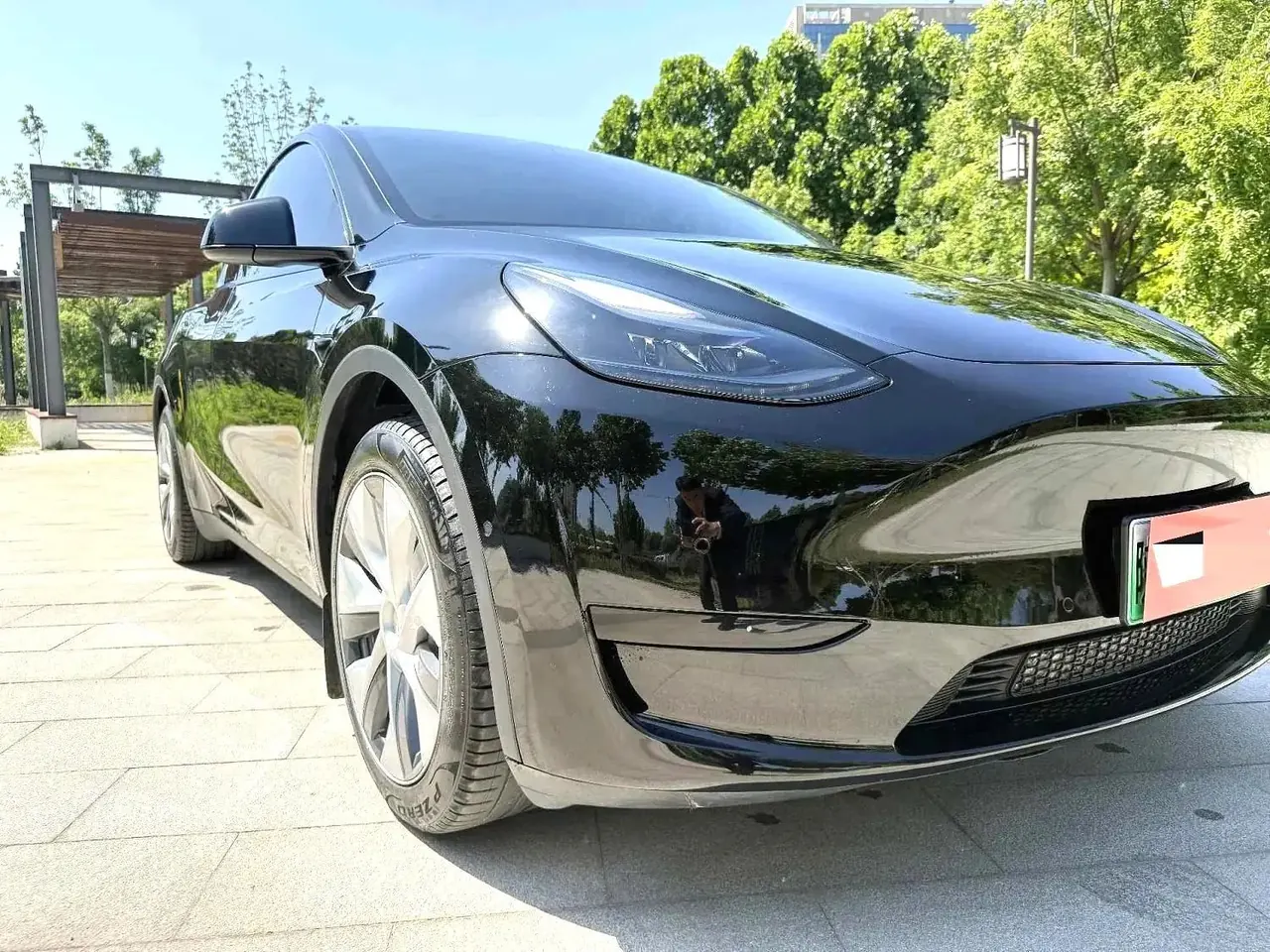 Tesla 2022 Model Y rear-wheel drive version (facelift) automatic gear 3