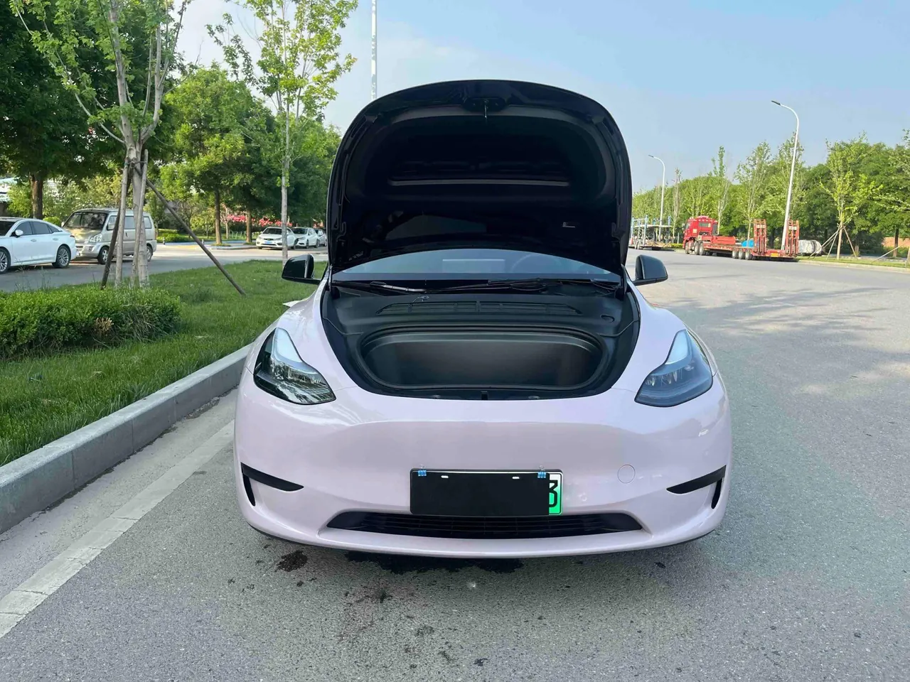 Tesla 2023 Model Y rear-wheel drive version automatic transmission 13