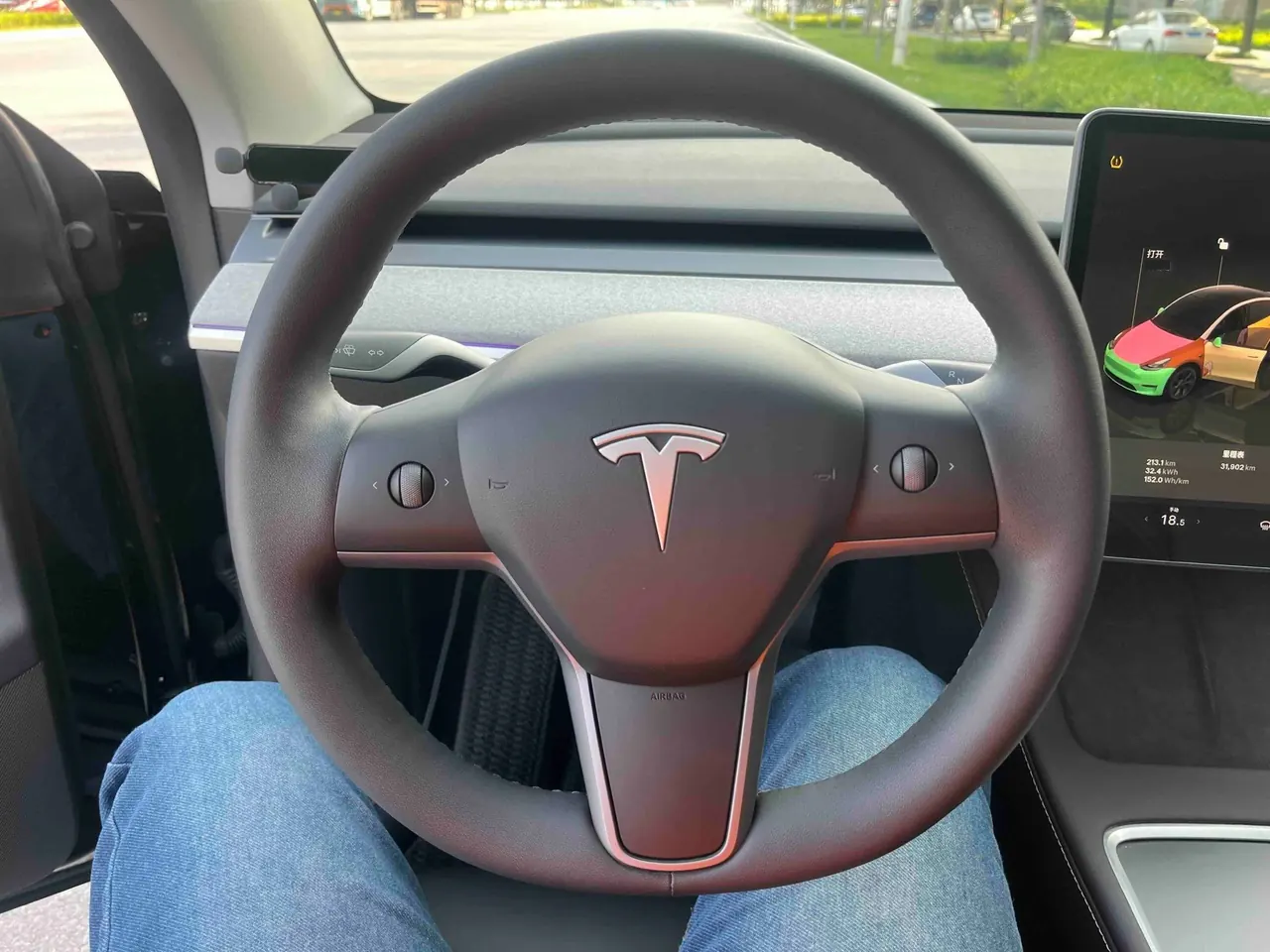 Tesla 2023 Model Y rear-wheel drive version automatic transmission 4