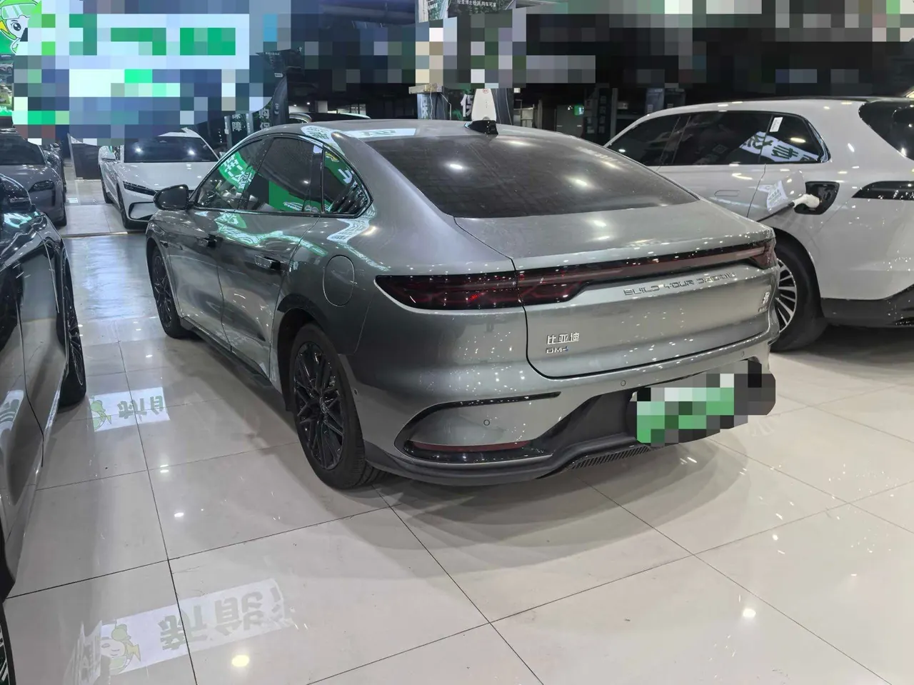 BYD 2025 Han DM-i 1.5T stepless smart driving version 245KM laser Radar flagship automatic gear 4