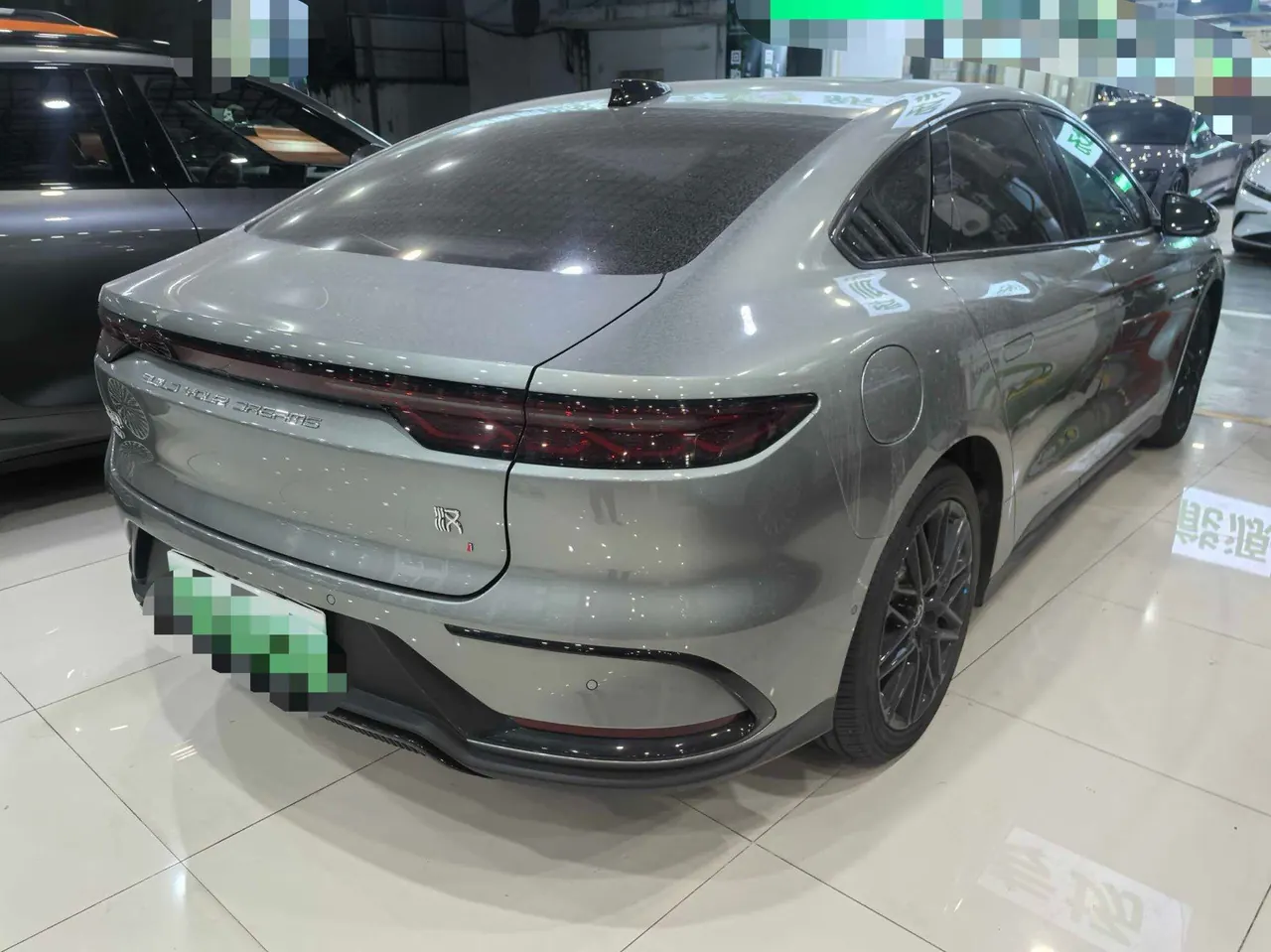 BYD 2025 Han DM-i 1.5T stepless smart driving version 245KM laser Radar flagship automatic gear 5