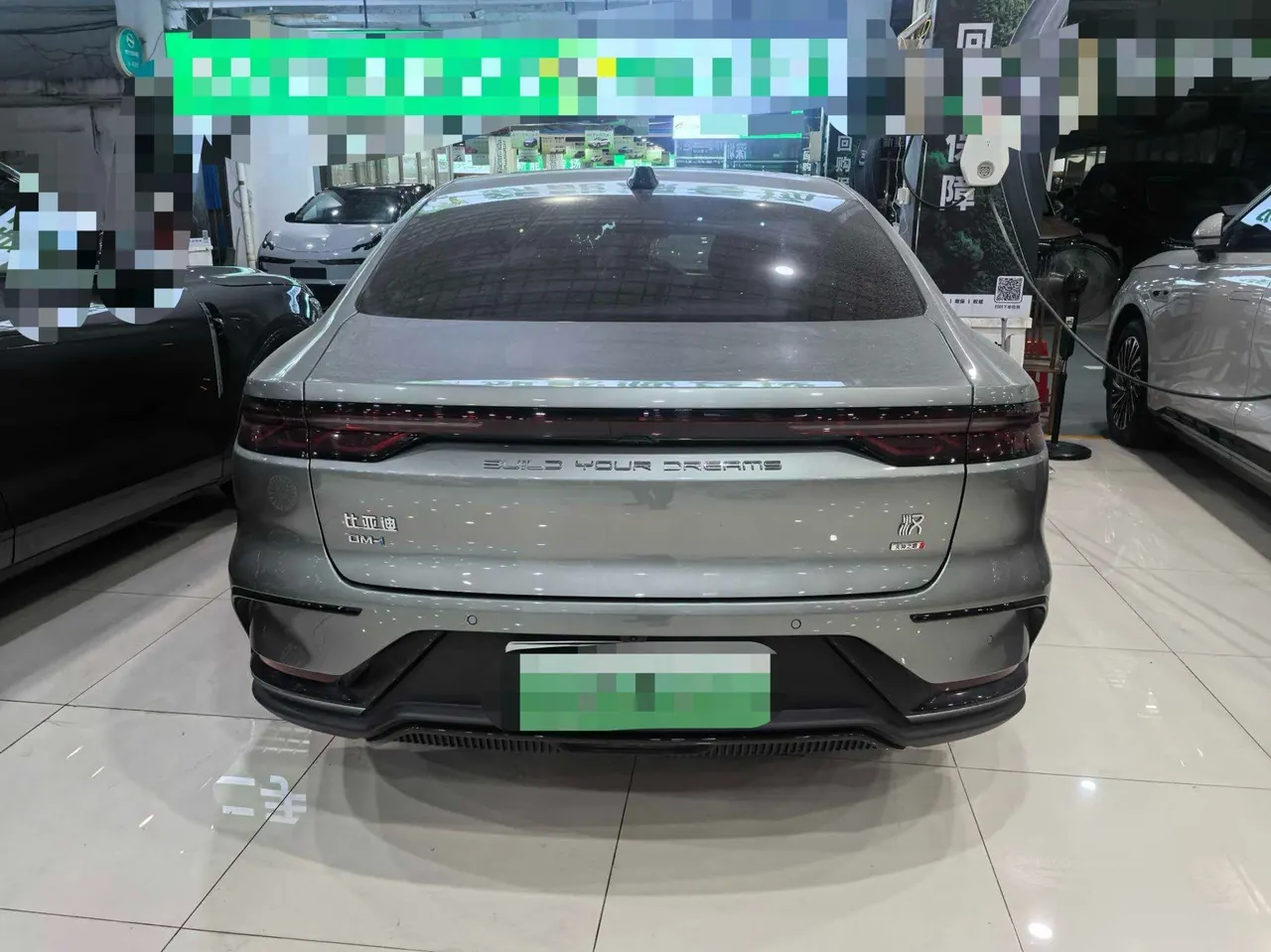 BYD 2025 Han DM-i 1.5T stepless smart driving version 245KM laser Radar flagship automatic gear 6
