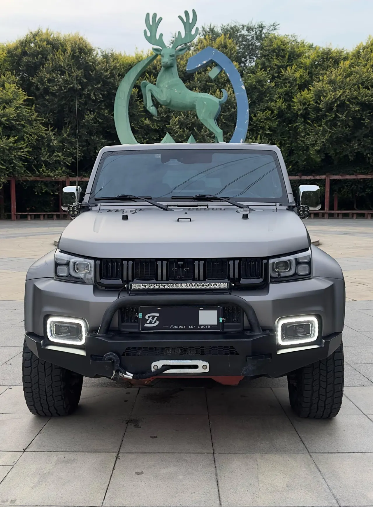 Beijing 2022 BJ40 2.0T Four-wheel Drive Ring Tower Champion Edition Automatic Gear 18