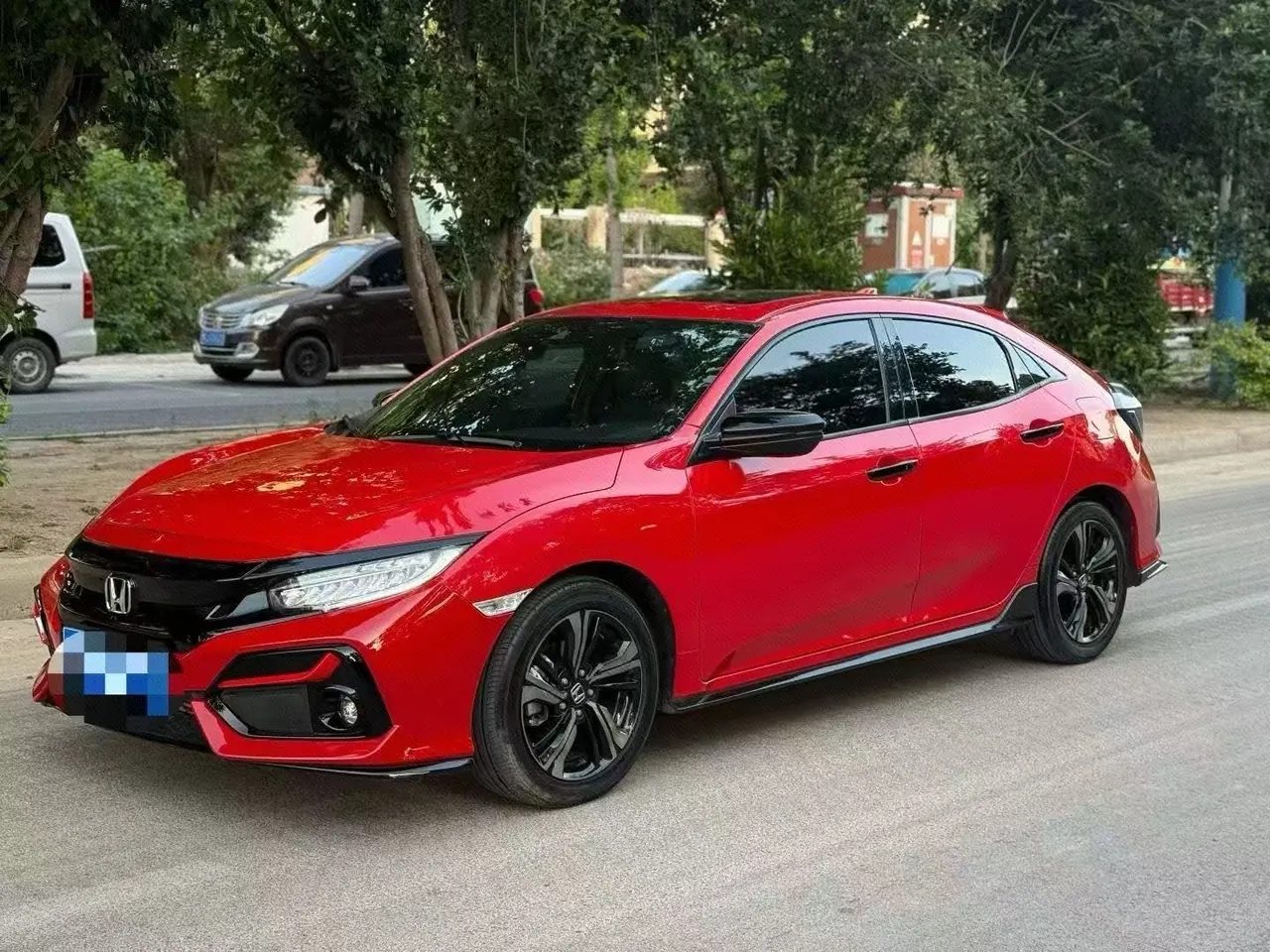 打开图片灯箱:Honda 2021 Civic Hatchback 1.5T Stepless 220TURBO New Sharp Control Automatic Gear