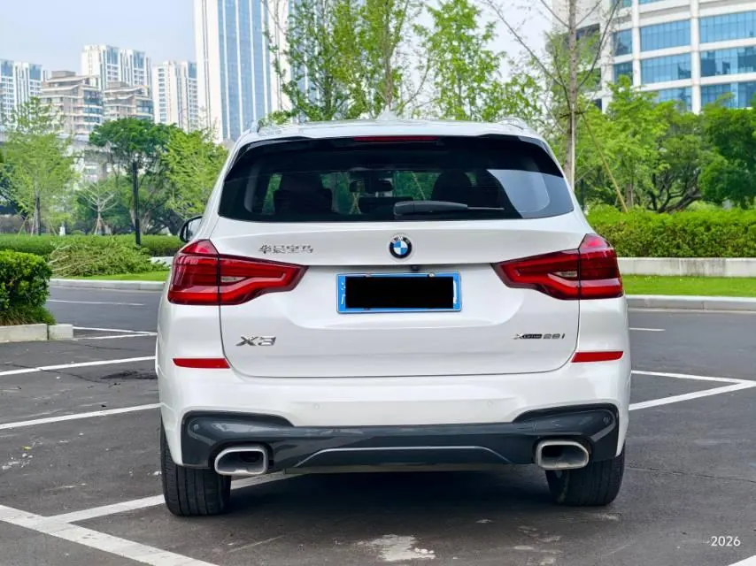 BMW 2021 X3 xDrive28i 2.0T M sports suit (changed) automatic gear 14