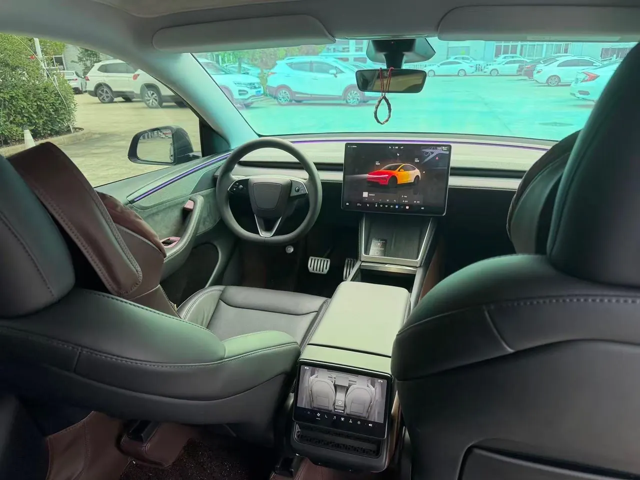 Tesla 2025 Model Y long endurance all-wheel drive version (modified) automatic gear 4