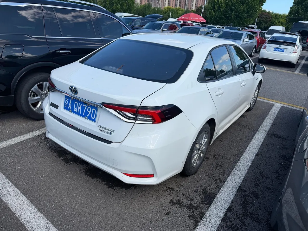 Toyota 2023 Corolla Double Engine 1.8 Stepless Intelligent Electric Hybrid Elite Automatic Gear 6