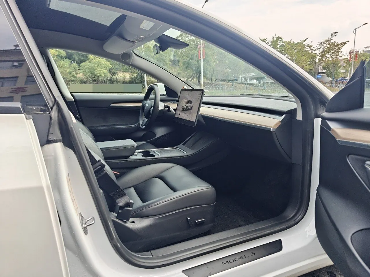 Tesla 2022 Model 3 rear-wheel drive version of automatic transmission 9
