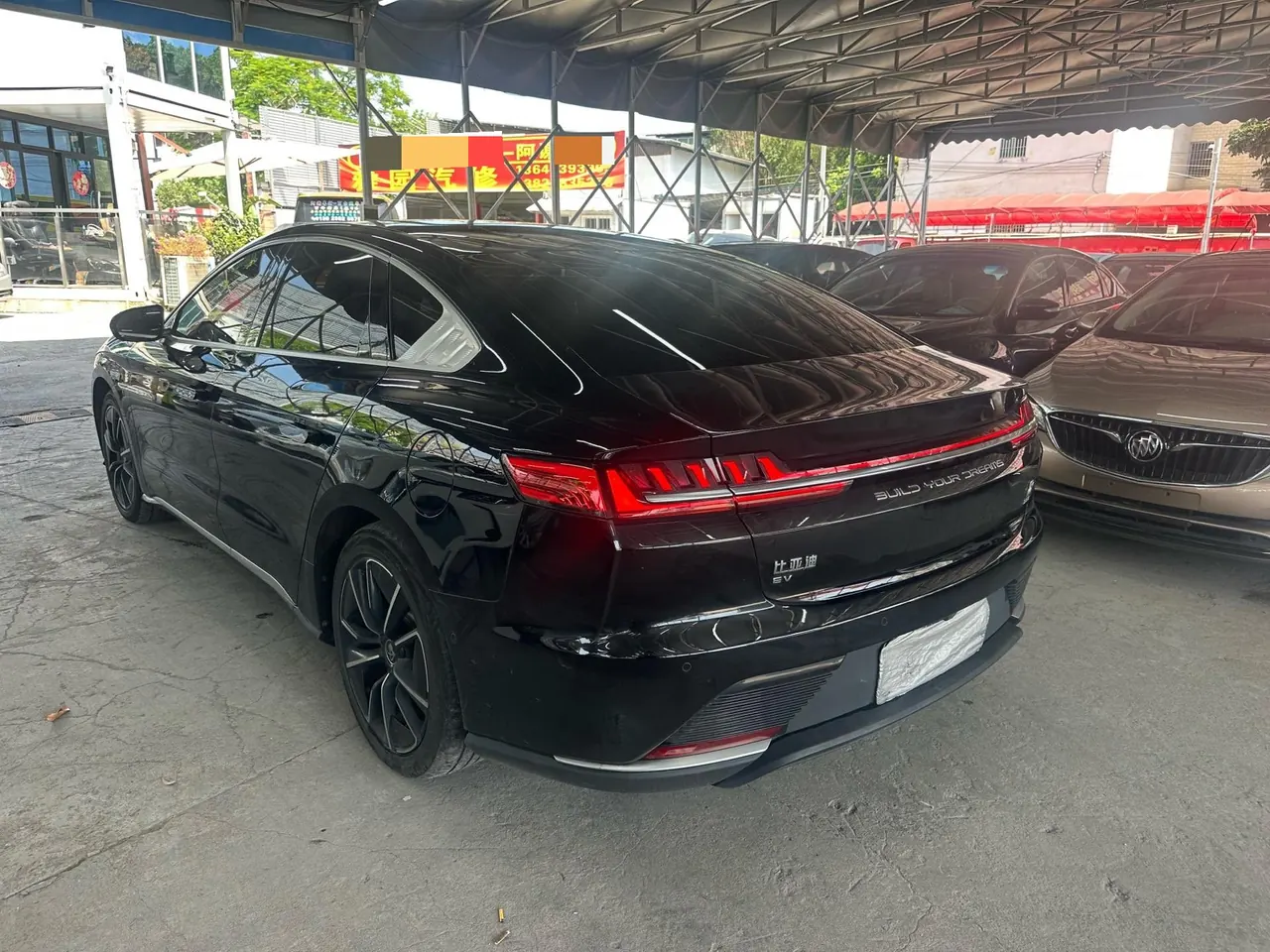 BYD 2020 Han four-wheel drive high-performance flagship automatic gear 7