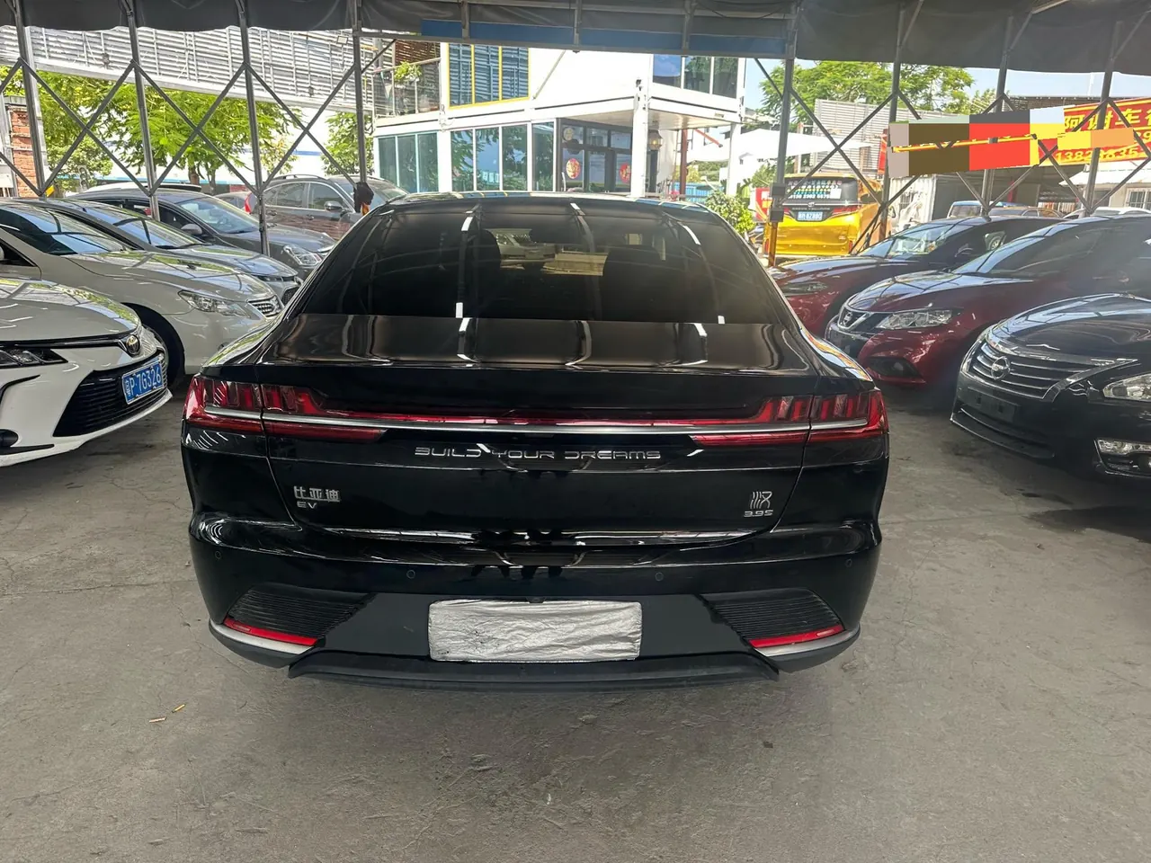 BYD 2020 Han four-wheel drive high-performance flagship automatic gear 8