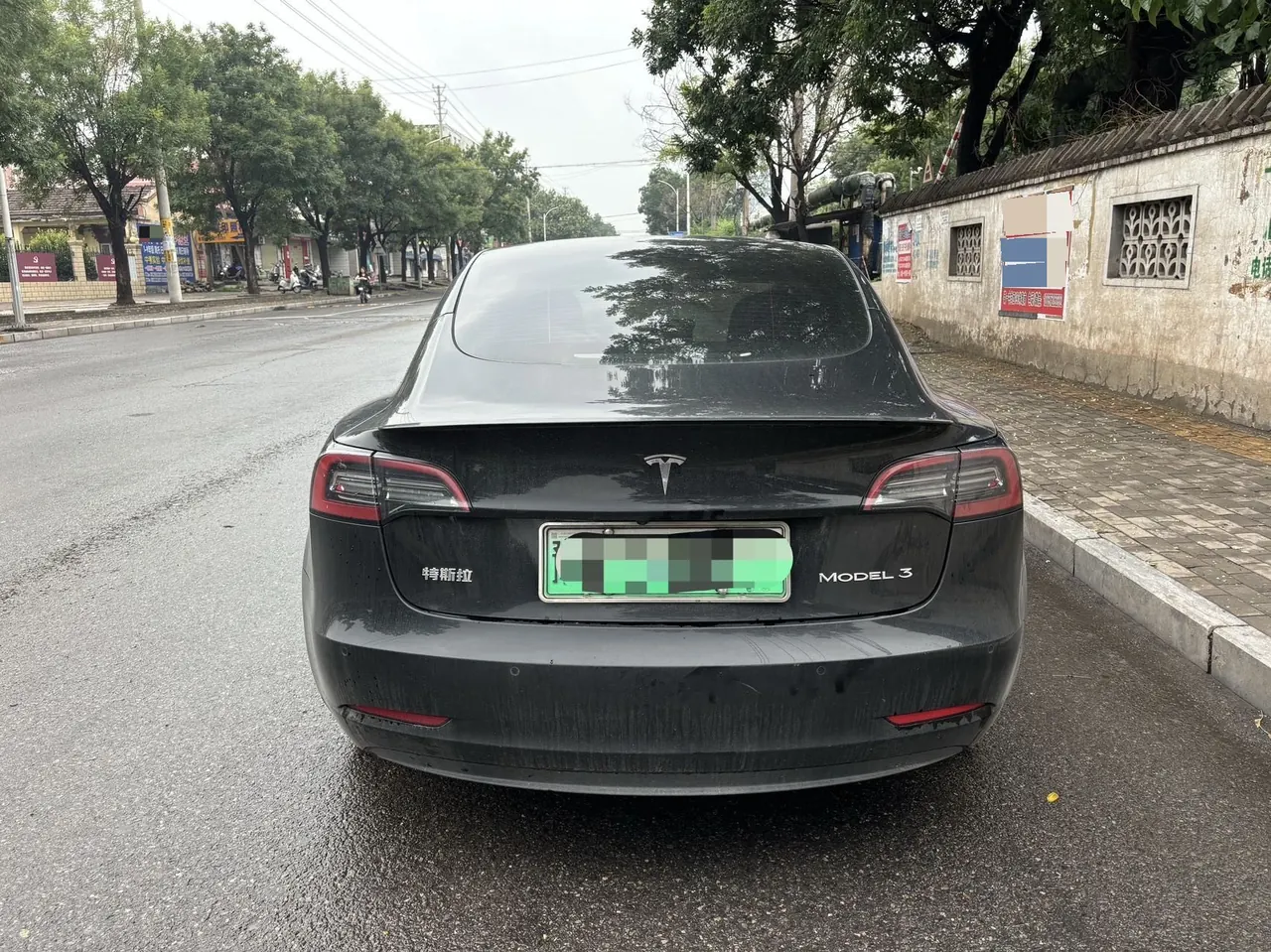 Tesla 2022 Model 3 rear-wheel drive version of automatic transmission 3