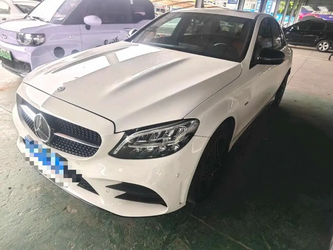 打开图片灯箱:Mercedes Benz Class C 2021 C 260 48V 1.5T Star Yao Zhen Tibetan Edition Automatic Gear