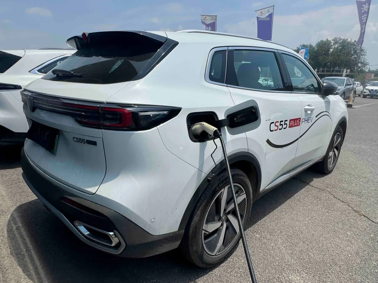 ChangAn 2026 CS55 PLUS PHEV 1.5 Stepless Smart New Blue Whale 125km Zhiyue Edition Automatic Gear 4
