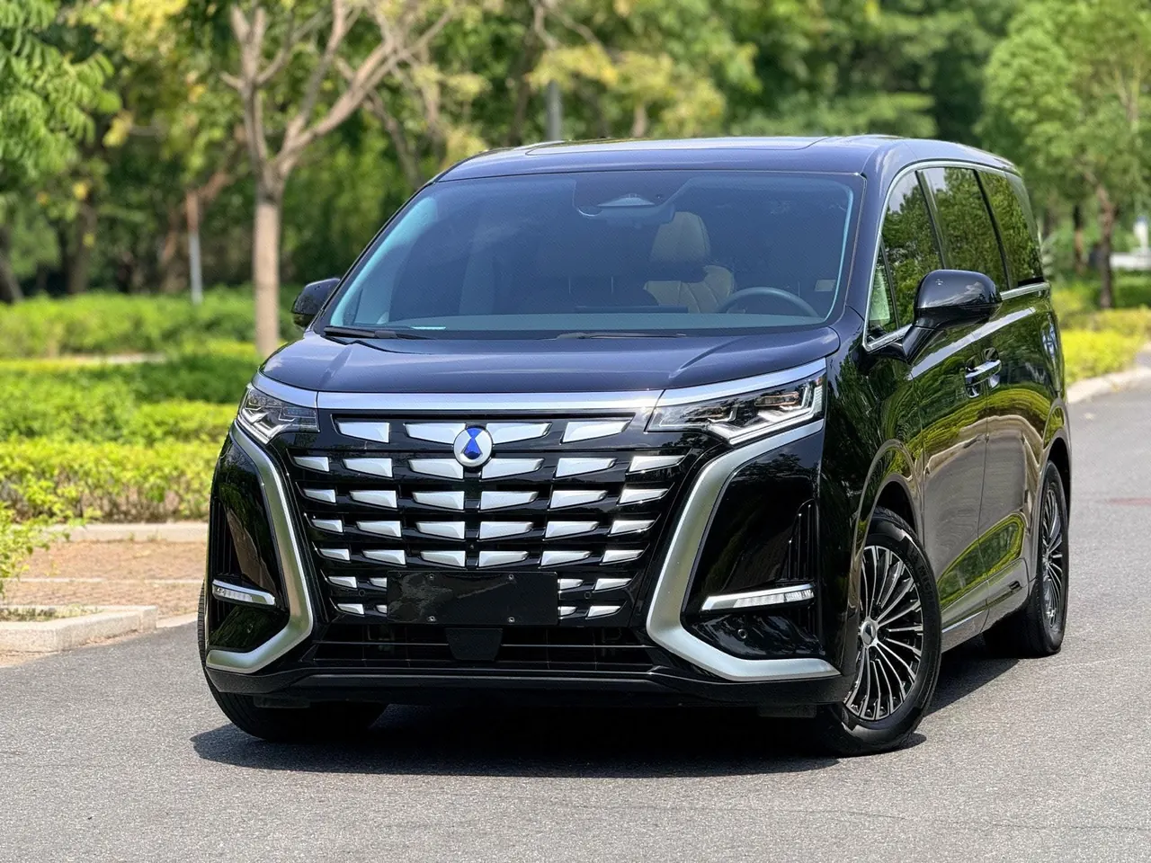 打开图片灯箱:Denza 2022 Denza D9 DM-i 1.5T stepless 1040 distinguished automatic gear