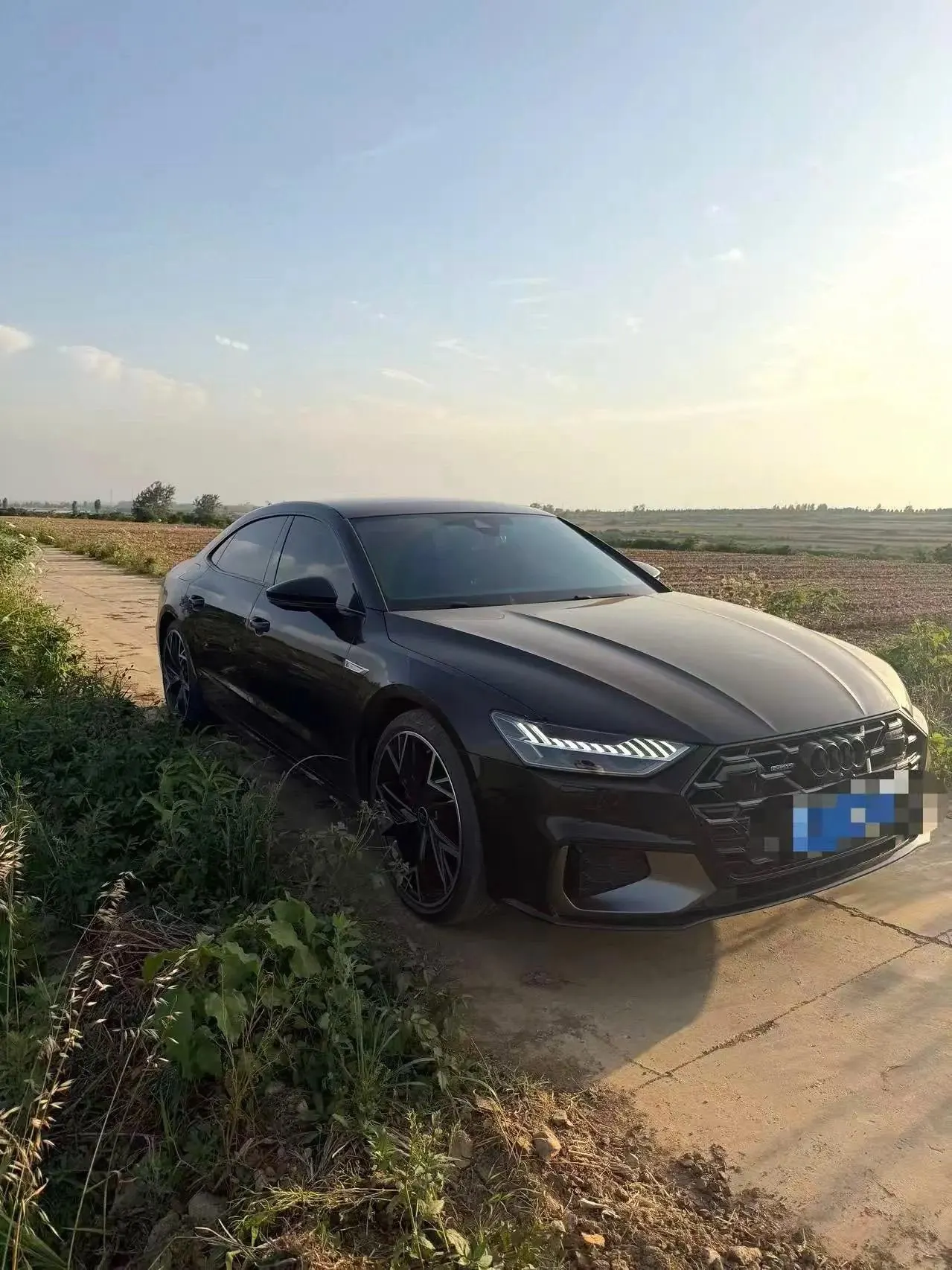 Audi 2024 A7L 2.0TFSI 45TFSI Quattro Black Samurai Edition Automatic Gear 2