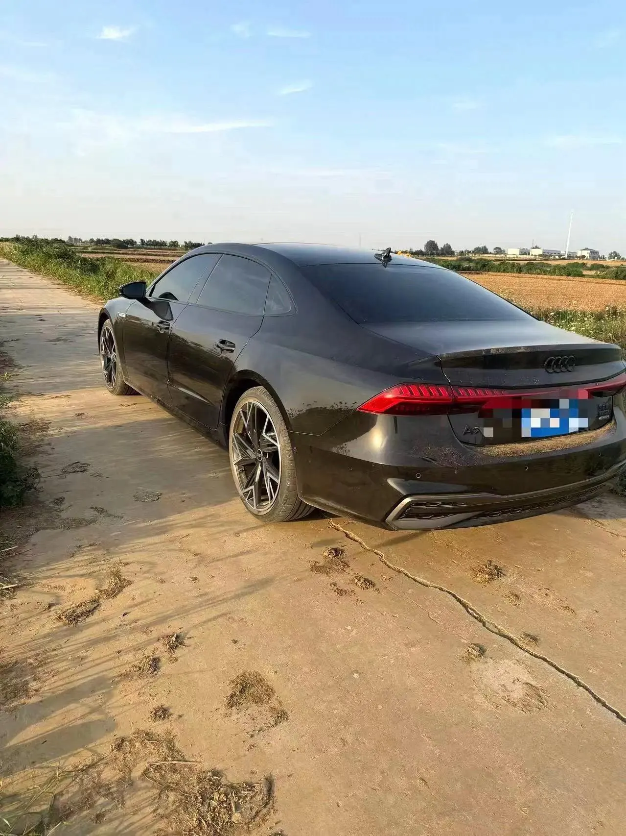 Audi 2024 A7L 2.0TFSI 45TFSI Quattro Black Samurai Edition Automatic Gear 7