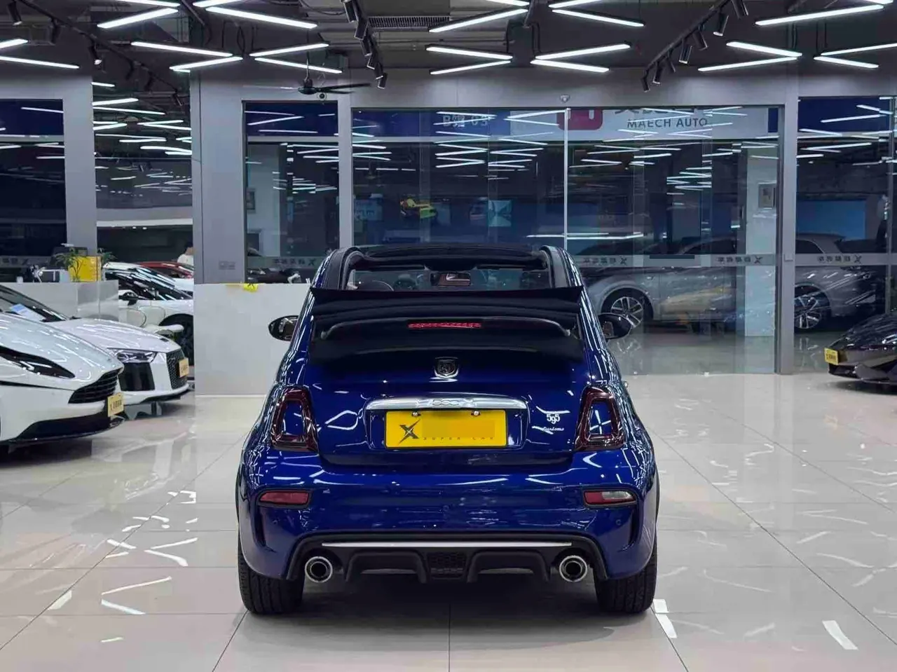 Fiat 500 (Imported) 2022 500 Abarth 1.4T Sequence Variable Speed Manual Gear 9