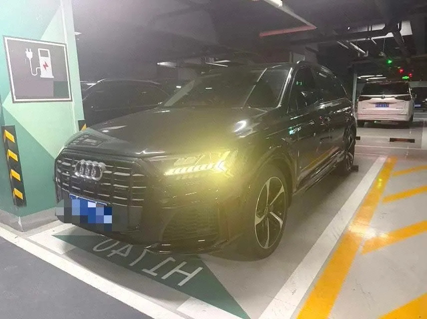打开图片灯箱:Audi Q7 (Imported) 2022 Q7 48V 3.0TFSI 55TFSI Quattro S line Ice and Snow Sports Edition Automatic Gear