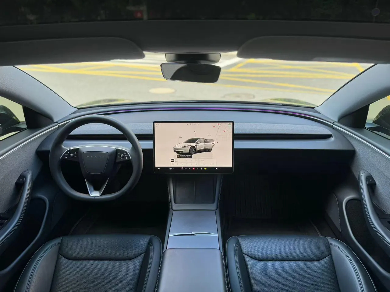 Tesla 2025 Model 3 rear-wheel drive version of automatic transmission 5