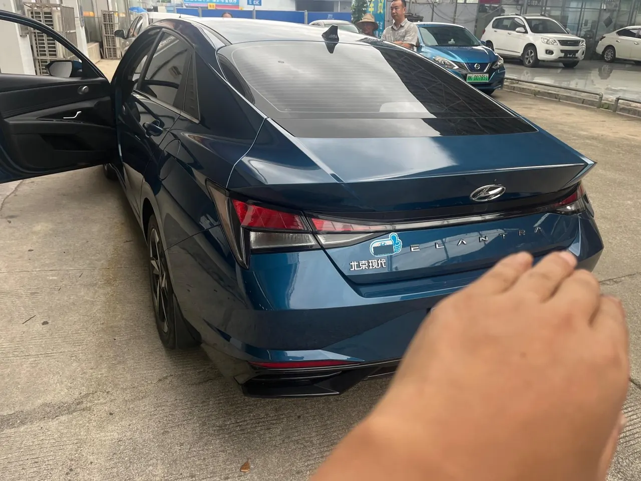 Hyundai 2022 Elantra-sedan 1.5 stepless GLX elite automatic gear 5