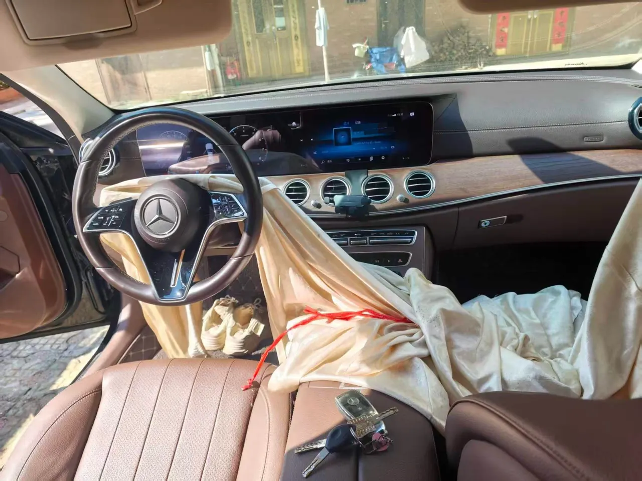 Mercedes Benz E-Class 2021 E 300 L 2.0T Sports Fashion Automatic Gear 4