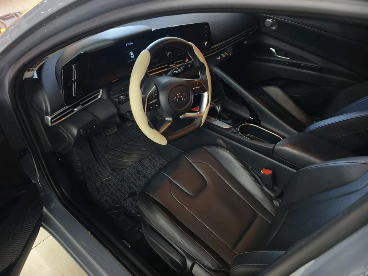 Hyundai 2022 Elantra-sedan 1.5 stepless GLX elite automatic gear 2