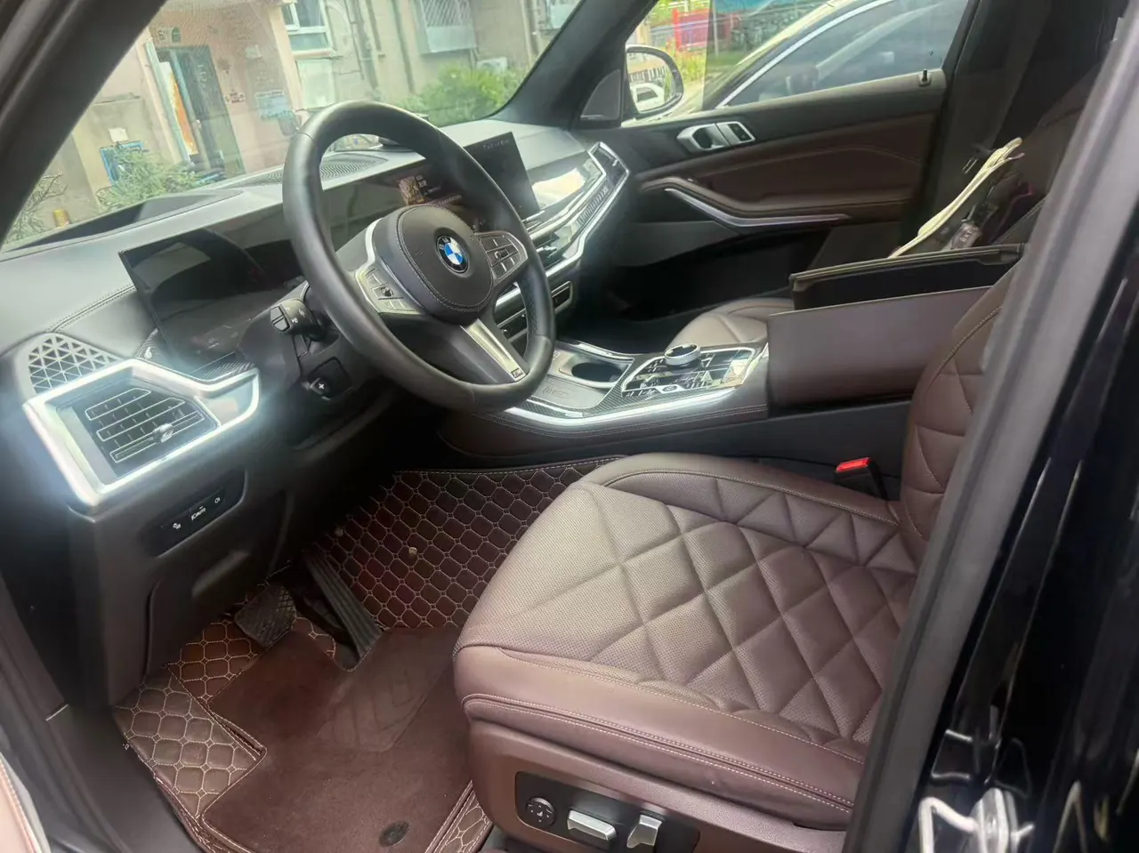 BMW 2025 X5 xDrive30Li 48V 2.0T exclusive m sports obsidian night suit automatic gear 3