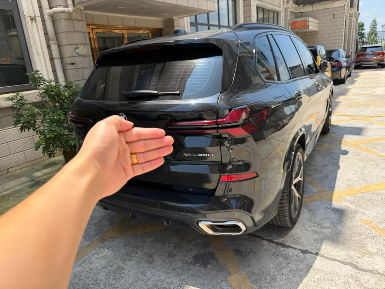 BMW 2026 X5 xDrive30Li 48V 2.0T exclusive m sports obsidian night suit automatic gear 11