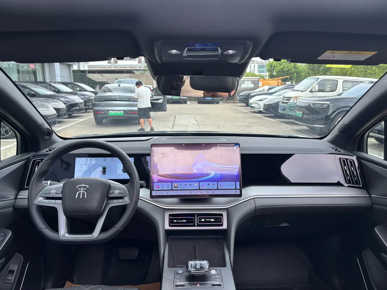 BYD 2025 Song L DM-i 1.5 Stepless Smart Driving Edition 160km Exceed Automatic Transmission 12