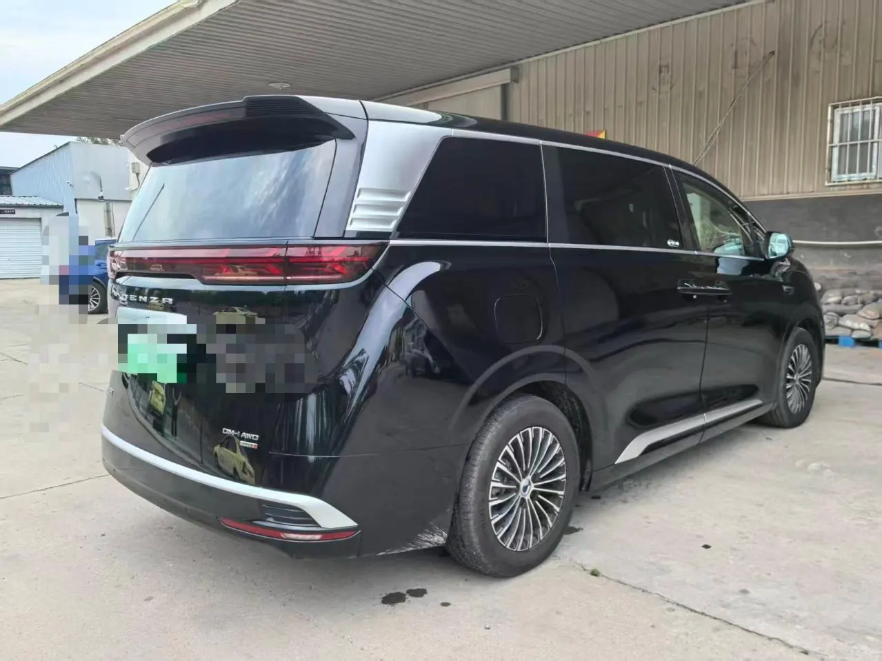 Denza 2025 Denza D9 DM-i 1.5T stepless intelligent driving version 1020 four-wheel drive flagship automatic gear 4